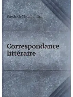 Correspondance litteraire