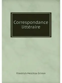 Correspondance litteraire