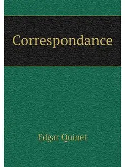 Correspondance