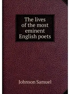 The lives of the most eminent English