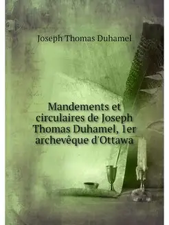 Mandements et circulaires de Joseph T