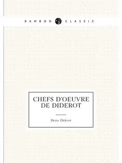 Chefs d'oeuvre de Diderot