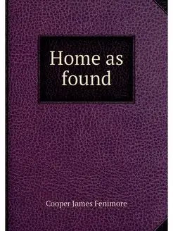 Home as found