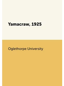 Yamacraw, 1925