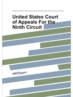 United States Court of Appeals For the Ninth Circuit