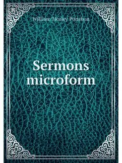 Sermons microform