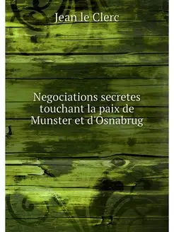 Negociations secretes touchant la pai