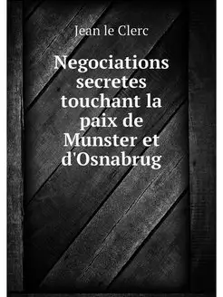 Negociations secretes touchant la pai