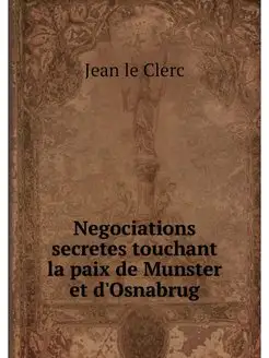 Negociations secretes touchant la pai