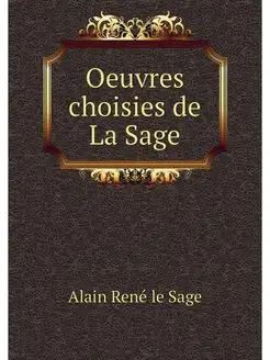 Oeuvres choisies de La Sage