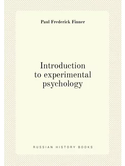 Introduction to experimental psychology