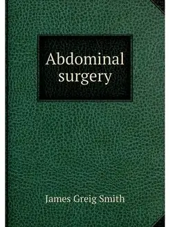 Abdominal surgery