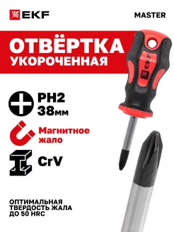 Отвертка Master PH2x38 мм