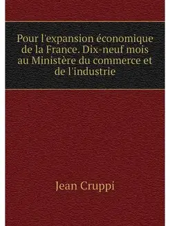 Pour l'expansion economique de la Fra