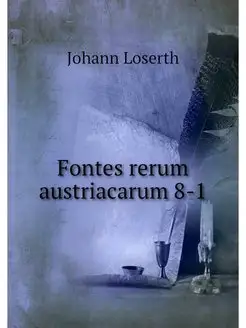 Fontes rerum austriacarum 8-1