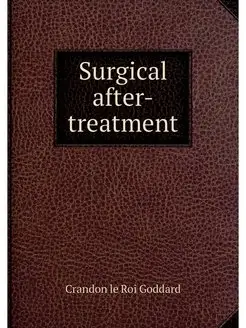 Surgical after-treatment