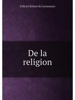 De la religion