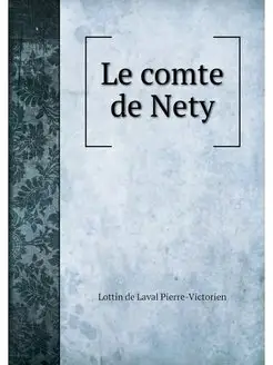 Le comte de Nety