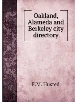 Oakland, Alameda and Berkeley city di