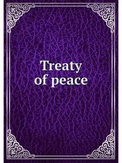 Treaty of peace