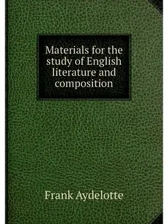 Materials for the study of English li