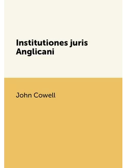 Institutiones juris Anglicani