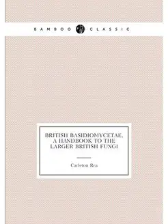 British Basidiomycetae, a handbook to