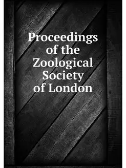 Proceedings of the Zoological Society