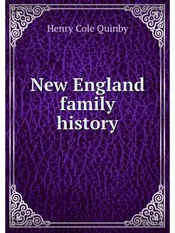 New England family history