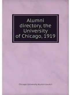 Alumni directory, the University of C