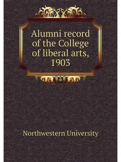 Alumni record of the College of liber