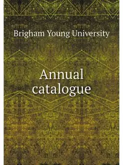 Annual catalogue