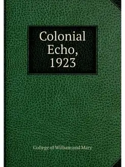 Colonial Echo, 1923