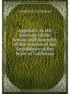 Appendix to the Journals of the Senat