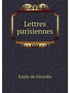 Lettres parisiennes