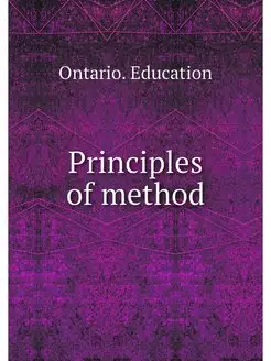 Principles of method