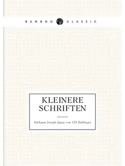 Kleinere Schriften