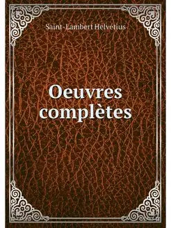 Oeuvres completes