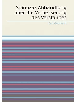 Spinozas Abhandlung über die Verbesserung des Versta