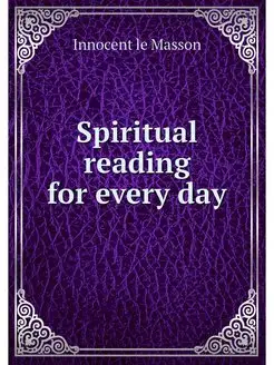 Spiritual reading for every day