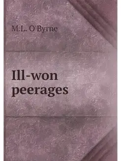 Ill-won peerages