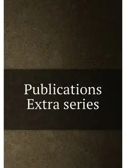 Publications Extra series