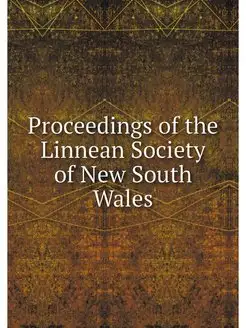 Proceedings of the Linnean Society of