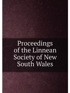 Proceedings of the Linnean Society of New South Wales