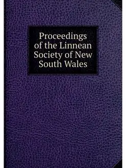 Proceedings of the Linnean Society of