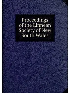 Proceedings of the Linnean Society of