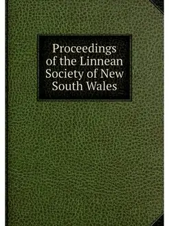 Proceedings of the Linnean Society of