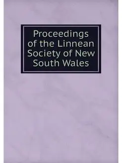 Proceedings of the Linnean Society of