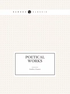 Poetical works