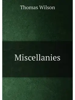 Miscellanies